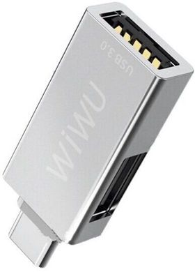Хаб USB-C to 2 USB 3.0 WIWU T02