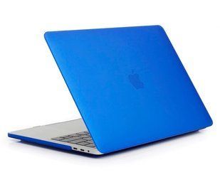 Matte Hard Shell Case for Macbook Pro 16'' (2019) Soft Touch Blue