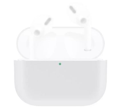 Сіліконовий чохол для Apple AirPods Pro - Silicone Case White