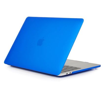 Чохол накладка Matte Hard Shell Case для Macbook Pro 16'' (2019) Soft Touch Blue