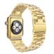 Ремінець для Apple Watch 41/40/38 mm Steel 3bead Gold