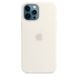 Silicone Case for iPhone 12 Pro Max - White фото 2