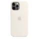 Silicone Case for iPhone 12 Pro Max - White фото 1
