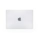 Чохол-накладка для MacBook Air 15.3" ZM Carbon style White фото 1