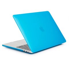 Чехол накладка Matte Hard Shell Case для Macbook Pro 16'' Soft Touch Light Blue