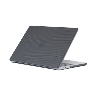 Чохол-накладка для MacBook Air 15.3" ZM Carbon style Black