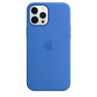 Silicone Case for iPhone 12 Pro Max - Capri Blue