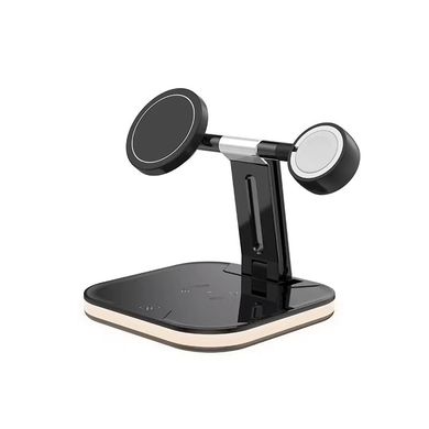 MagSafe Wireless Charger Station Dock 4in1 Black