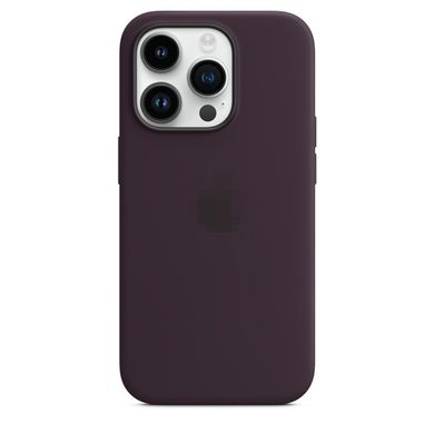 iPhone 14 Pro Max Silicone Case with MagSafe - Elderberry