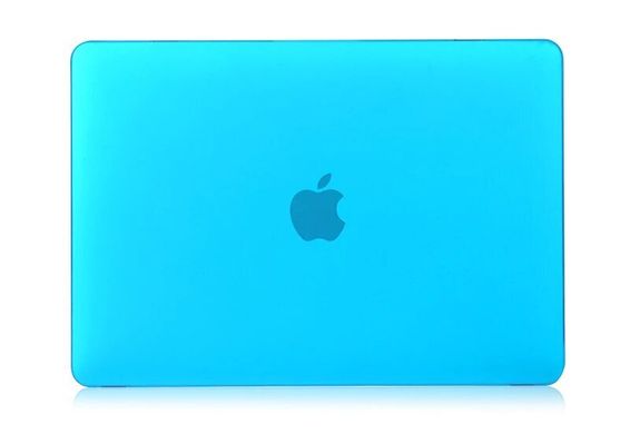 Чехол накладка Matte Hard Shell Case для Macbook Pro 16'' (2019) Soft Touch Light Blue