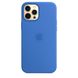 Silicone Case for iPhone 12 Pro Max - Capri Blue фото 3