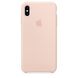 Silicone Case iPhone XS - Pink Sand фото 1