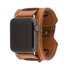 Ремешок для Apple Watch 44/42 мм Hermes Manchette Brown