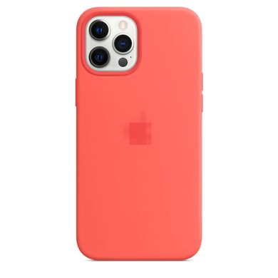 Silicone Case for iPhone 12 Pro Max - Pink Citrus