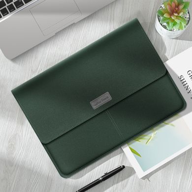 MacKeeper Leather Sleeve for MacBook Pro 14.2" | Air 13.6" Zamax - Green