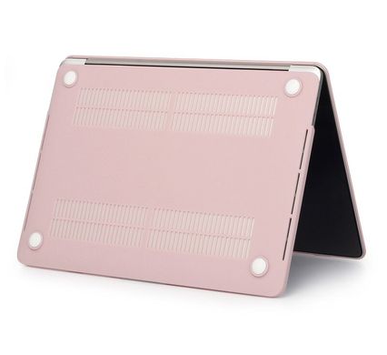 Чехол накладка Matte Hard Shell Case для Macbook Pro 16'' (2019) Soft Touch Pink Sand