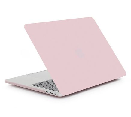 Чохол накладка Matte Hard Shell Case для Macbook Pro 16'' (2019) Soft Touch Pink Sand