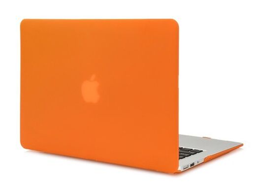 Чехол накладка Matte Hard Shell Case for MacBook Air 13.3" (2012-2017) Оранжевый