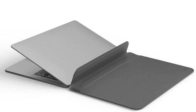 Чехол папка WIWU Skin Pro II PU Leather Sleeve для MacBook Pro / Air 13.3" (Grey)