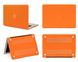 Чехол накладка Matte Hard Shell Case for MacBook Air 13.3" (2012-2017) Оранжевый фото 4