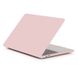 Чехол накладка Matte Hard Shell Case для Macbook Pro 16'' (2019) Soft Touch Pink Sand фото 2