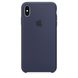 Silicone Case iPhone XS - Midnight Blue фото 1