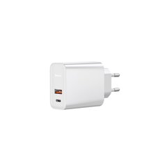 Зарядний пристрій Baseus Speed PPS Quick charger USB + Type C QC 3.0 30W White