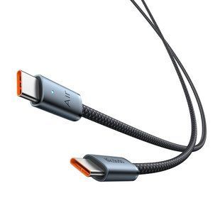 Кабель USB-C &mdash; USB-C 240W Mcdodo Cab Luma Air, тонкі конектори, 1,8 м, чорний &mdash; CA-7081