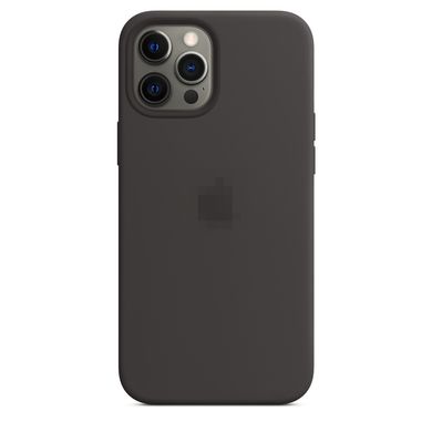 Silicone Case for iPhone 12 Pro Max - Black