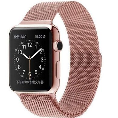 Milanese Loop for Apple Watch 41/40/38 mm Rose Gold
