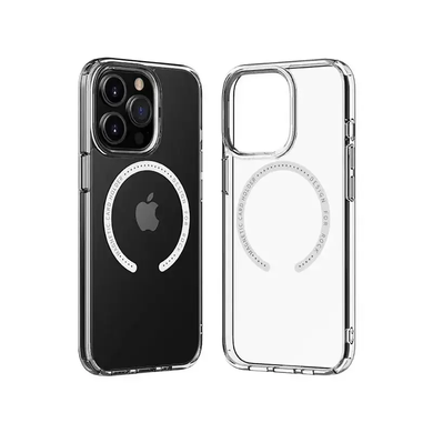 Чохол для iPhone 14 Pro Max Rock Pure Series Magnetic Protection Case - Прозорий