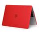 Чехол накладка Matte Hard Shell Case для Macbook Pro 13.3" 2016-2020 Soft Touch Red фото 4