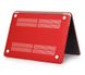 Чохол накладка Matte Hard Shell Case для Macbook Pro 13.3" 2016-2020 Soft Touch Red фото 3