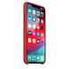 Silicone Case iPhone XS - Red