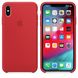 Silicone Case iPhone XS - Red фото 2