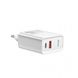 Зарядное устройство Baseus Speed PPS Quick charger USB + Type C QC 3.0 30W White фото 2