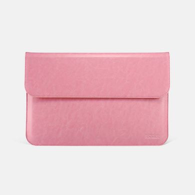 Чохол папка iCarer Genuine Leather Sleeve for MacBook Pro/Air 13" Pink