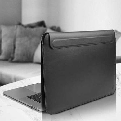 Чехол папка WIWU Skin Pro II PU Leather Sleeve для MacBook Air 15" 2023 Black