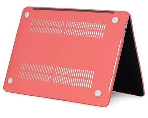 Чехол накладка Matte Hard Shell Case для Macbook Pro 16'' (2019) Soft Touch Rose