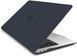 Чехол накладка Matte Hard Shell Case для Macbook Pro 16'' (2019) Soft Touch Black фото 1