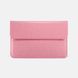 Чехол папка iCarer Genuine Leather Sleeve for MacBook Pro/Air 13" Pink фото 2