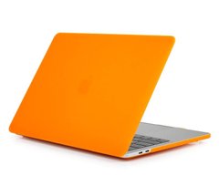 Чехол накладка Matte Hard Shell Case для Macbook Pro 16'' Soft Touch Orange