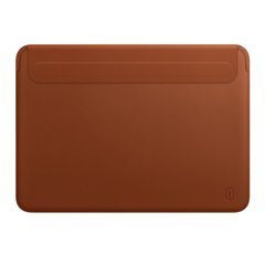 Чехол папка WIWU Skin Pro II PU Leather Sleeve для MacBook Air 15" 2023 Brown