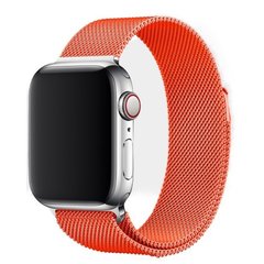 Ремешок для Apple Watch 42/44 /45 mm Milanese Loop Orange