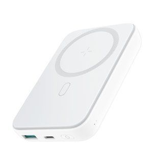 Повербанк Joyroom JR-W020 10000 мА&middot;год, 20 Вт, магнітний &mdash; білий