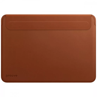 Чохол-конверт для MacBook 15,4"/16,2" Proove Leather Sleeve &mdash; Коричневий