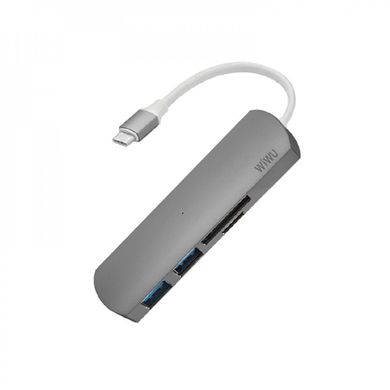 Адаптер для MacBook WiWU T2 4 in 1 USB Type C Hub