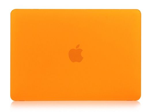 Чохол накладка Matte Hard Shell Case для Macbook Pro 16'' (2019) Soft Touch Orange