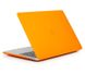 Чехол накладка Matte Hard Shell Case для Macbook Pro 16'' (2019) Soft Touch Orange фото 2