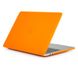 Чехол накладка Matte Hard Shell Case для Macbook Pro 16'' (2019) Soft Touch Orange фото 1